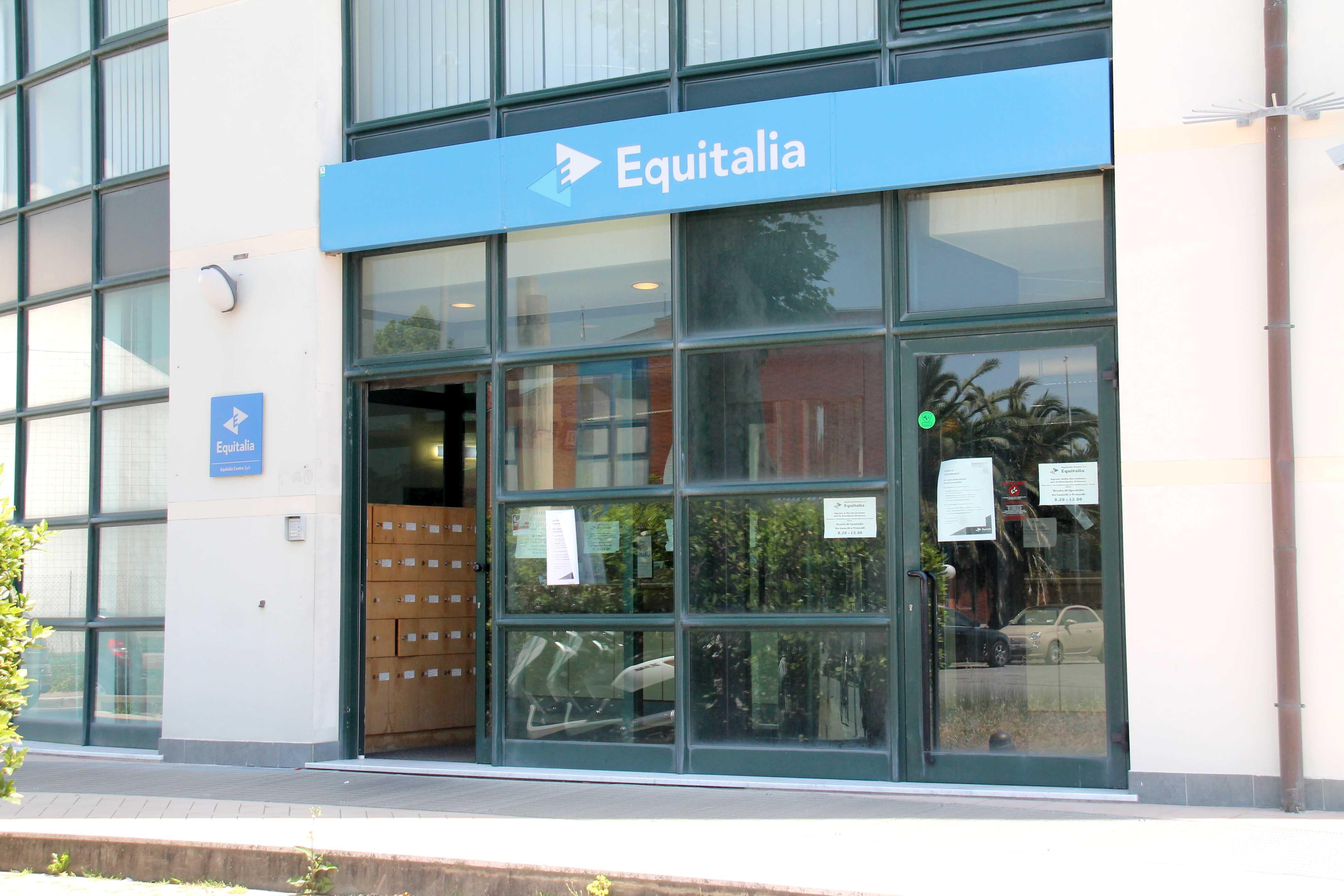 La sede pratese di Equitalia