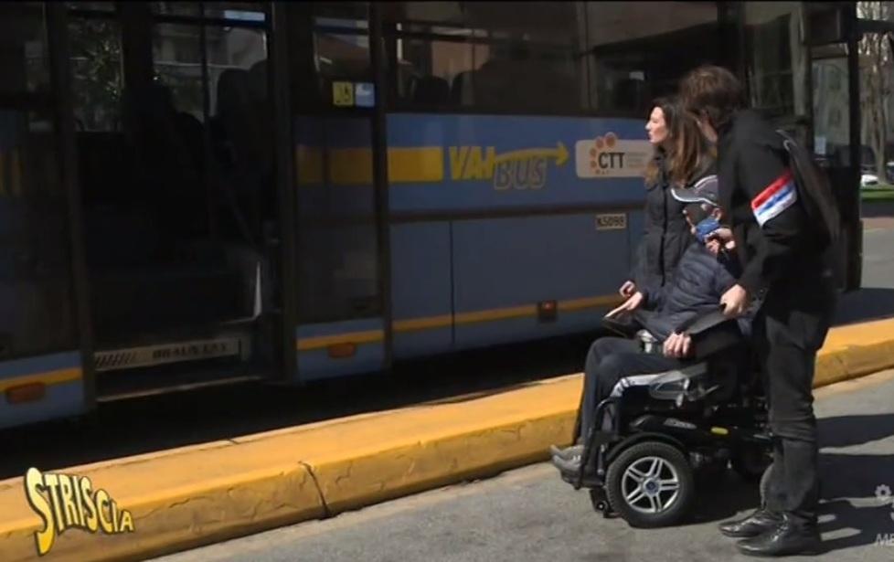A “Striscia” il calvario dei disabili