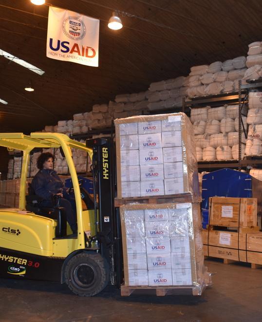 Partiti da Camp Darby aiuti per il Mozambico 