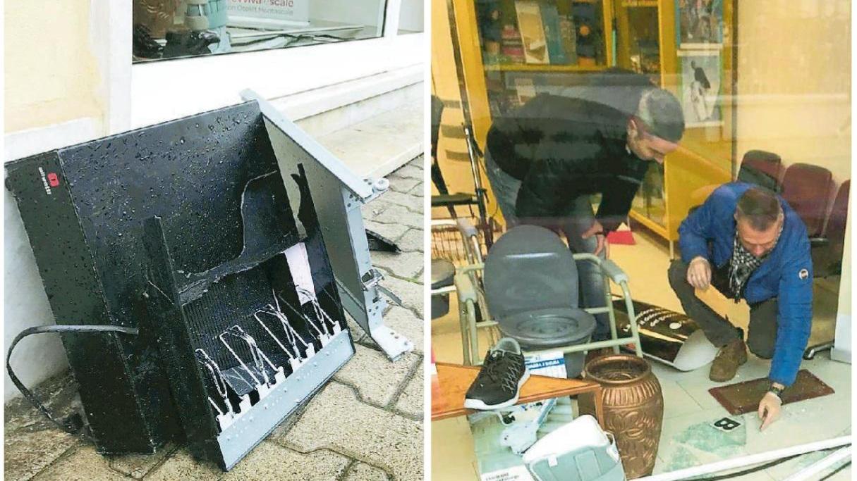 Presi i banditi che pestarono il negoziante che li soprese a spaccare la vetrina