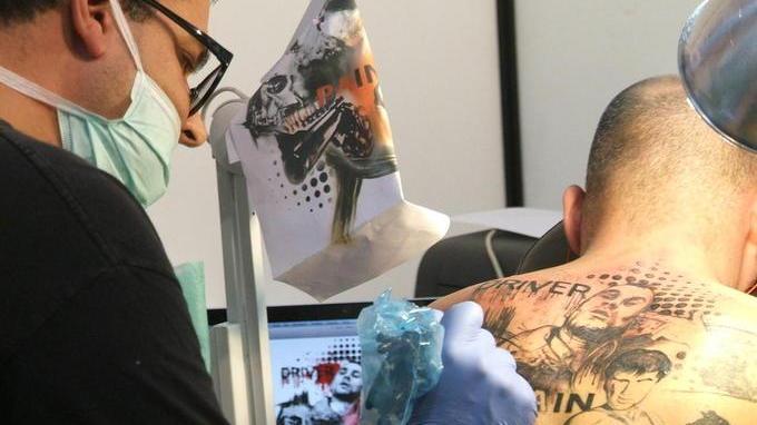 Lucca Tattoo Expo, tutti i colori dei tatuaggi