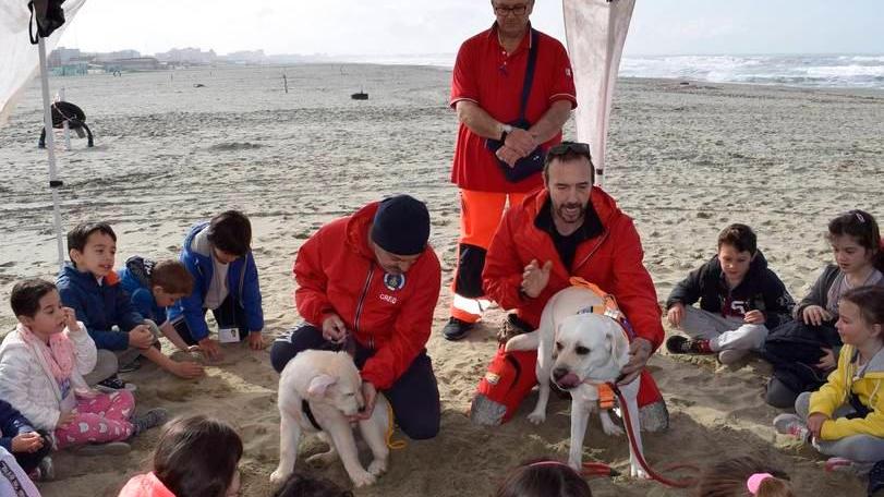 Oltre 500 bambini in spiaggia per imparare a salvare papà