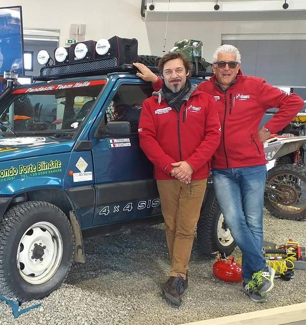 Tremila km nel deserto con la Panda 