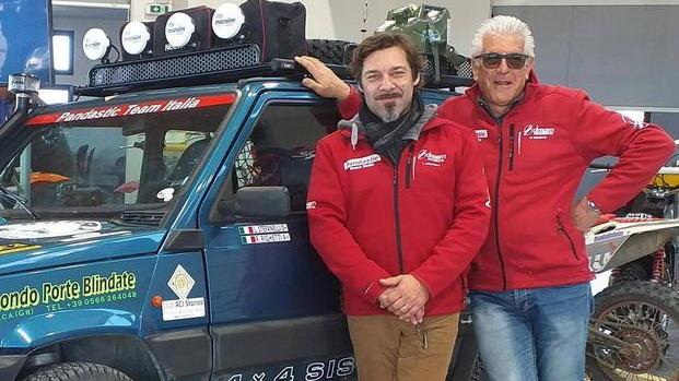 Tremila km nel deserto con la Panda