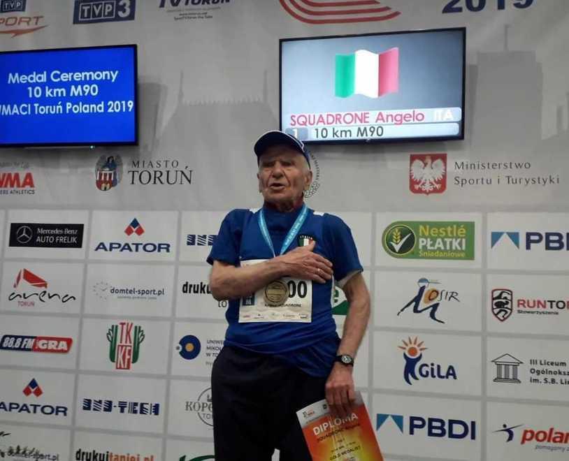 Squadrone è d’oro nei 10 km a Torun