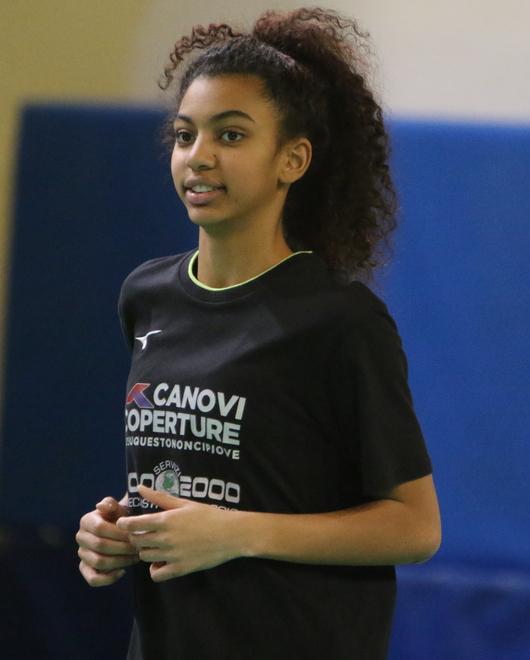 Bibiana Guzin (Canovi) in Nazionale Under 16