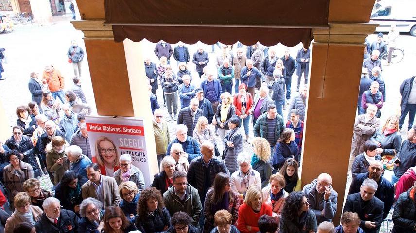 Ilenia Malavasi inaugura il suo comitato elettorale