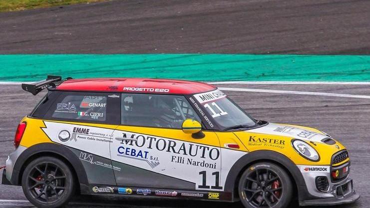 L’arcetano Gabriele Torelli per due volte sul podio al Mini Challenge di Monza