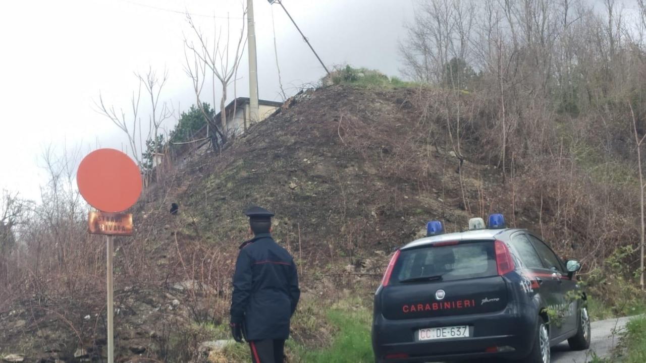 I controlli dei carabinieri nella zona di Crespole
