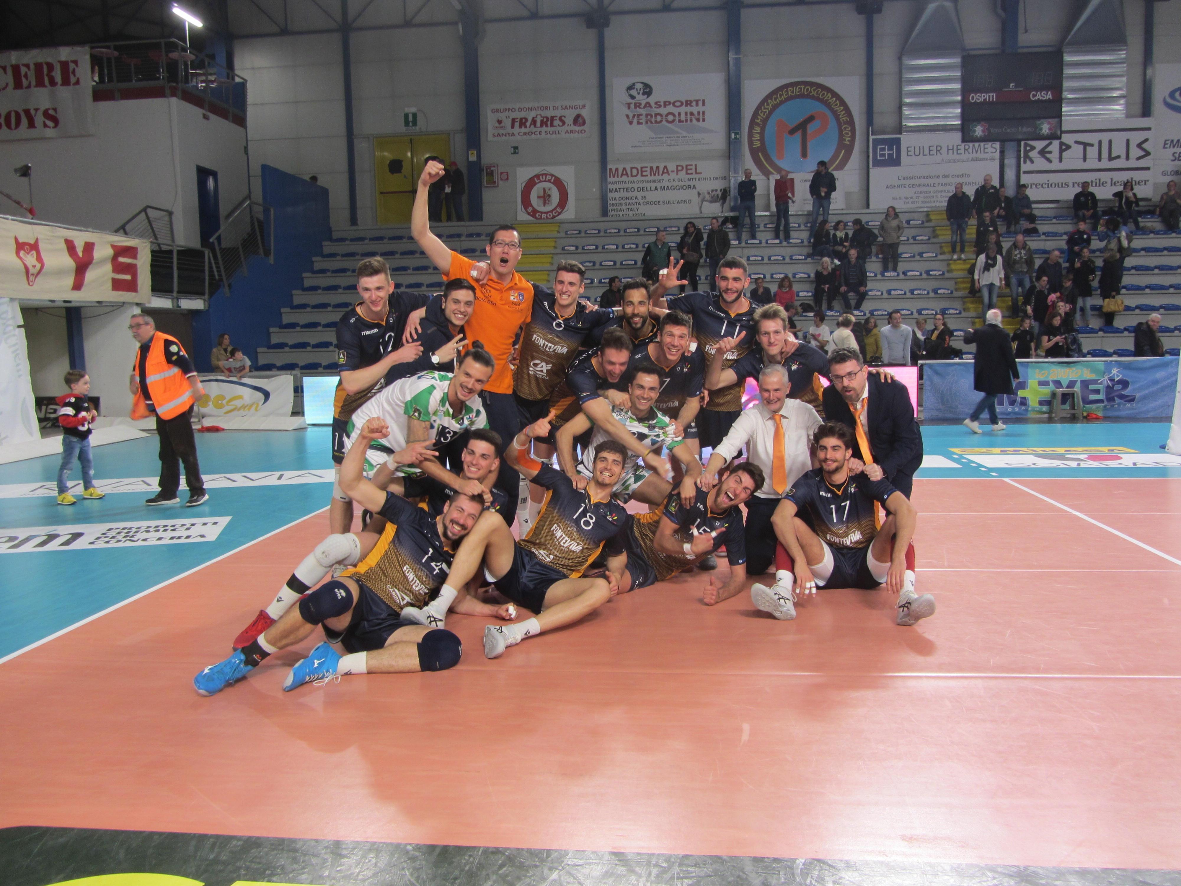 Volley, Fonteviva chiude subito i conti: 2-0 a Pordenone e si va ai quarti 