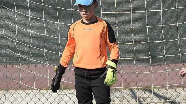 Edoardo Talisi, (classe 2011) portiere dei giovanissimi della Scintilla