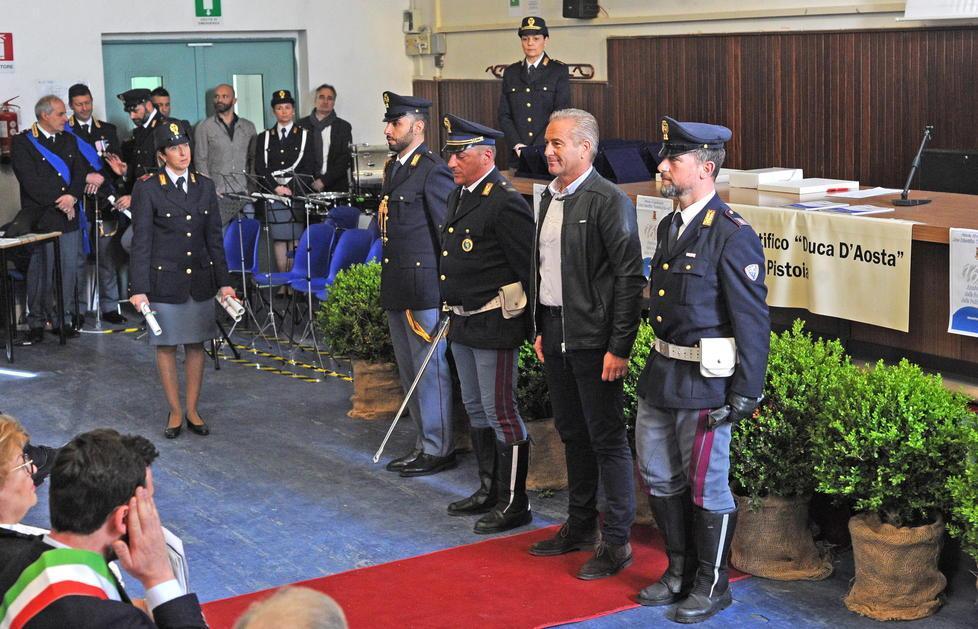 La premiazione di Stefano De Vita, Tiziano Benedetti e Cataldo Adorisio (foto gori)
