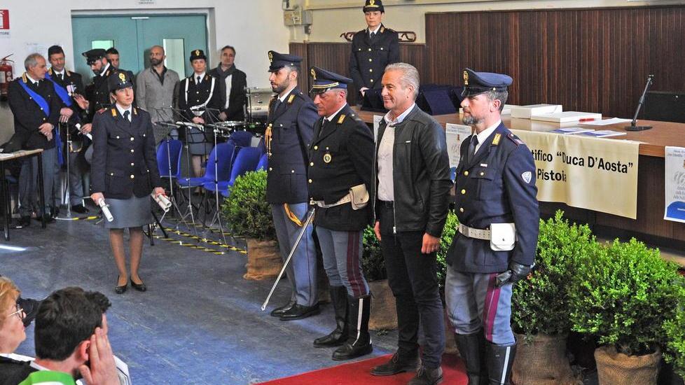La premiazione di Stefano De Vita, Tiziano Benedetti e Cataldo Adorisio (foto gori)