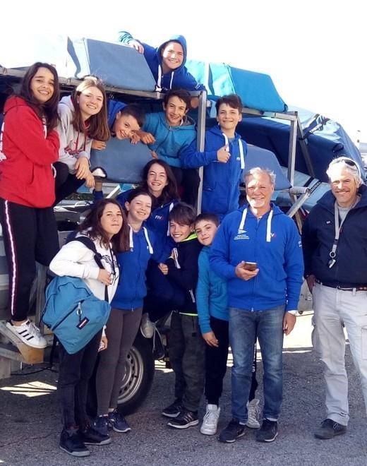 Cinque timonieri della scuola Valentin Mankin qualificati alle selezioni nazionali di vela