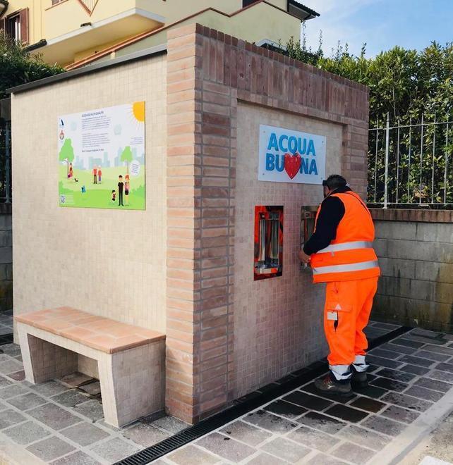Un fontanello per l’acqua subito pronta da bere