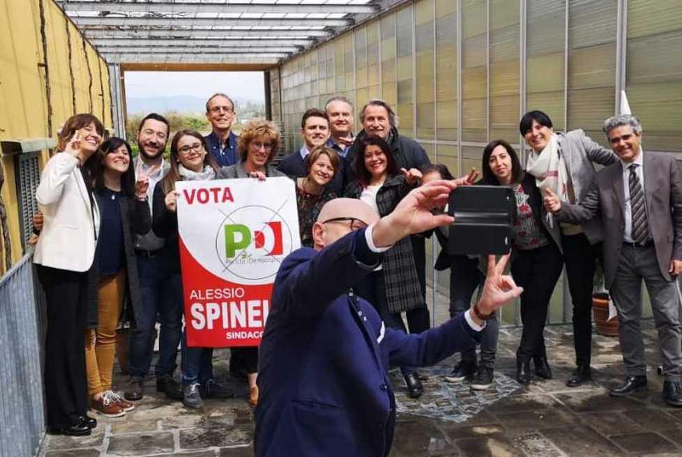 Assessori e volti nuovi del Pd con Spinelli: «Bis al primo turno» 