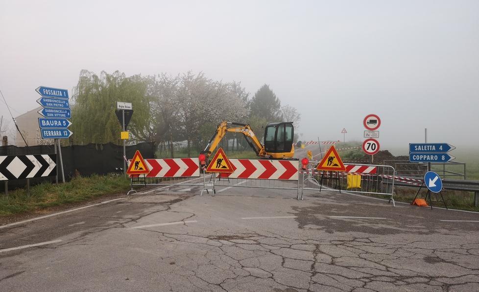 Strada sbarrata per il cantiere «Le indicazioni poco chiare» 