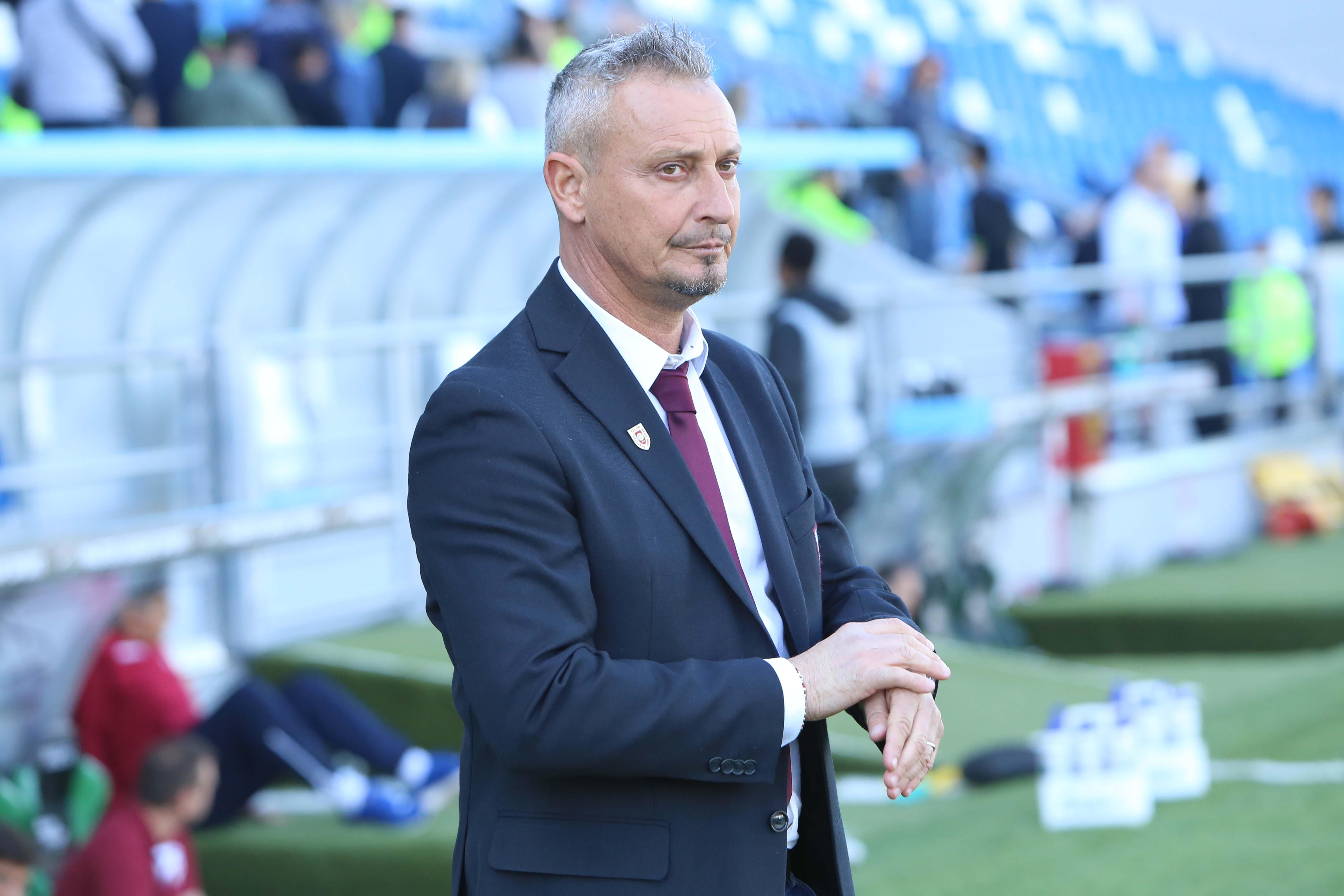 Il tecnico granata Mauro Antonioli
