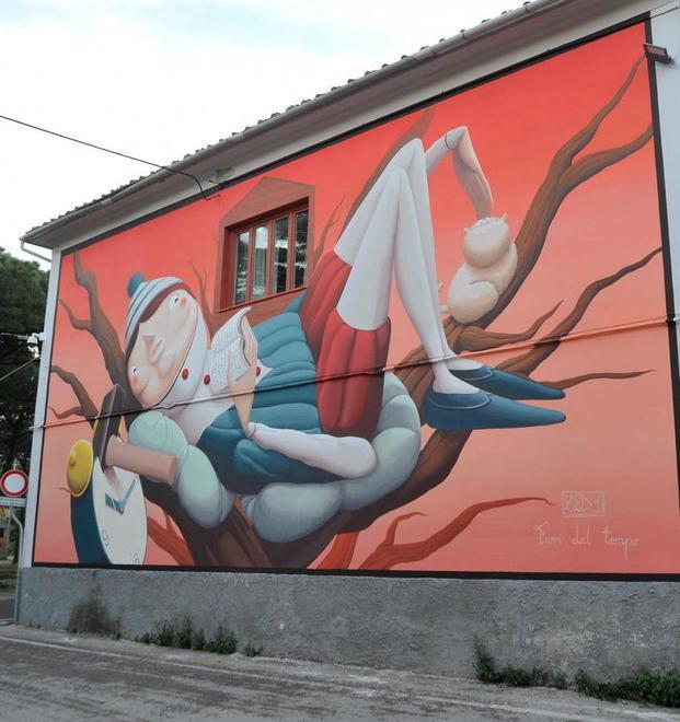Origini e futuro si incontrano sui murales della città 