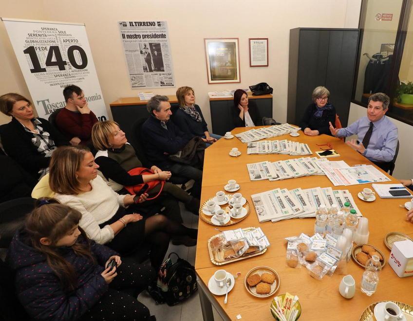 Caffè del direttore, martedì venite a trovarci al Tirreno e scoprite i segreti di un giornale 