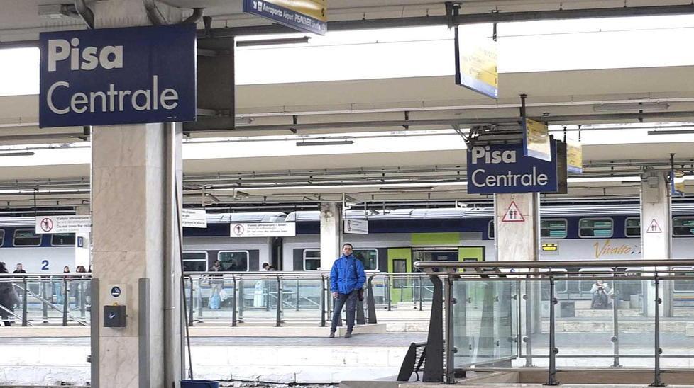 La stazione di Pisa