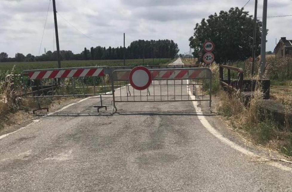 I lavori per il nuovo ponte