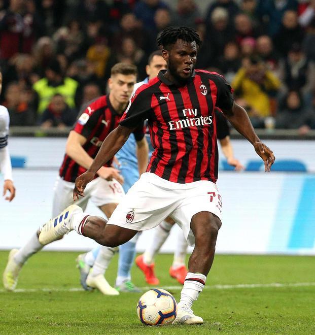 Il Milan fa bottino Contro la Lazio si rivede Kessie