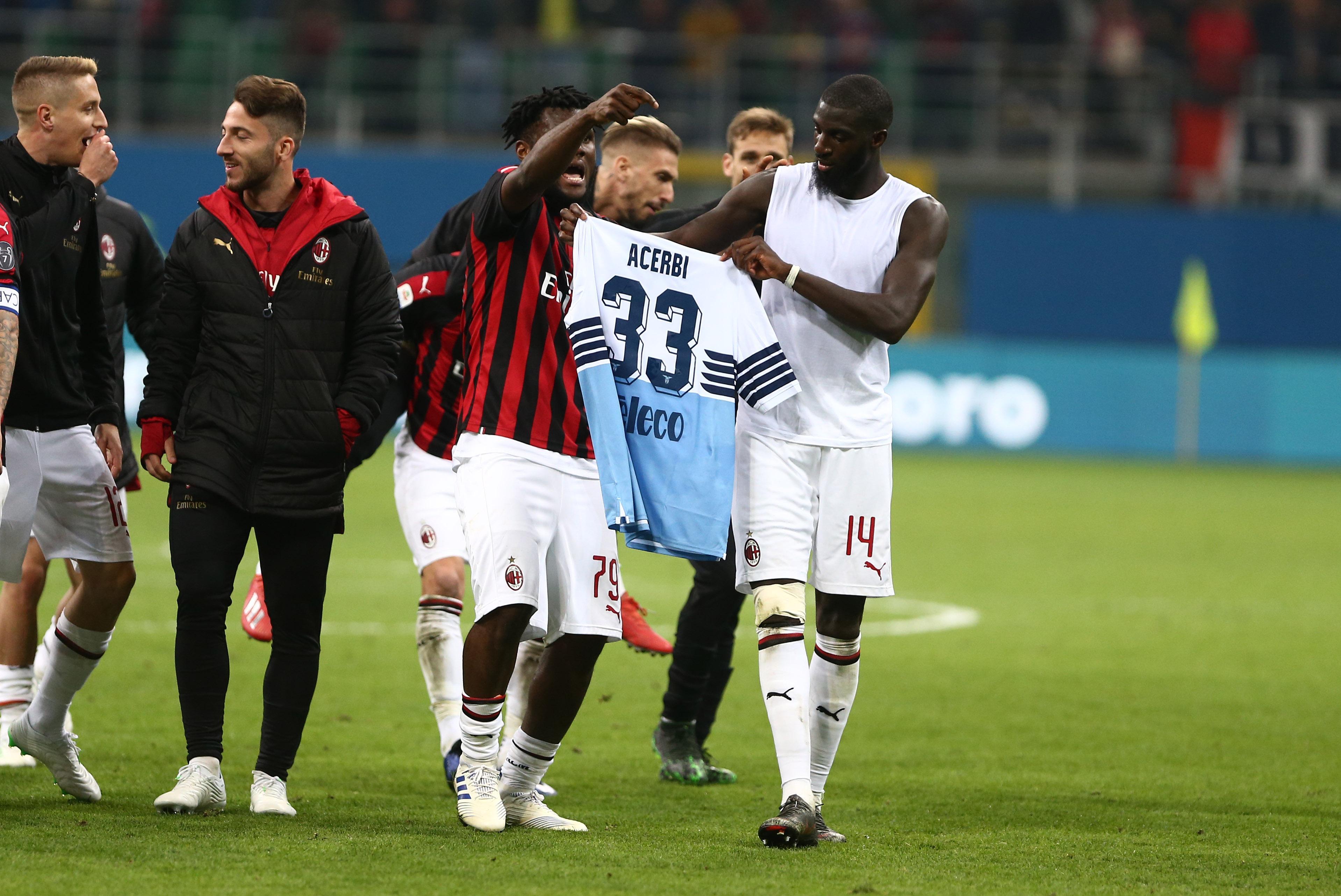 I due milanisti e le “spoglie” di Acerbi: il peccato di aver…espresso un concetto 