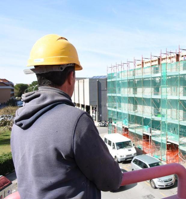 Un cantiere edile