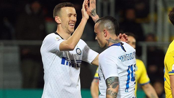 Nainggolan-Perisic-Vecino l’Inter cala il tris a Frosinone