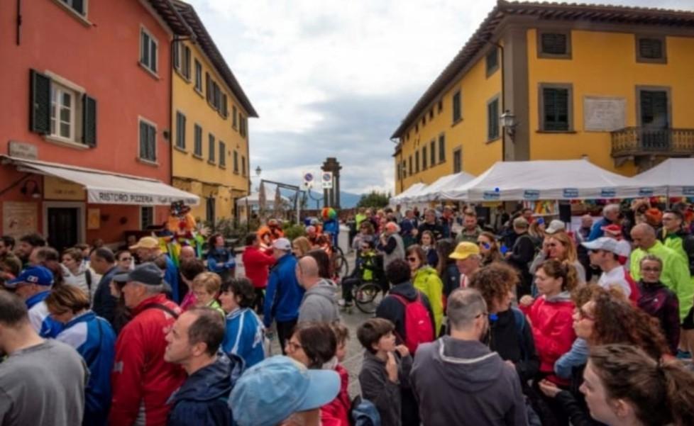 Dei Marciatori Fidas di Fornaci il gruppo più numeroso Ben 127 quelli schierati al via
