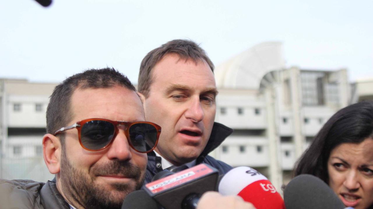 Gli avvocati difensori Mattia Alfano e Massimo Nistri della donna pratese