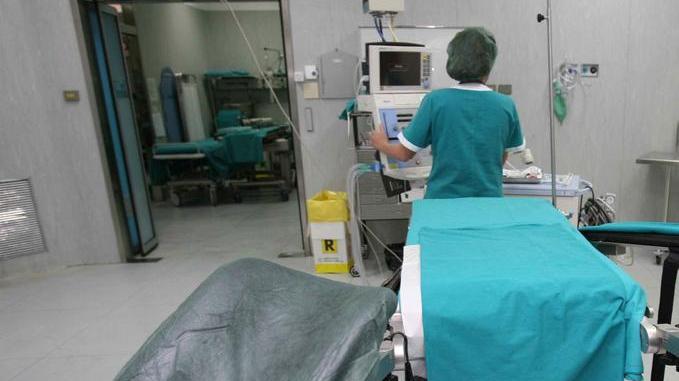 Una sala operatoria dell’ospedale Lotti di Pontedera
