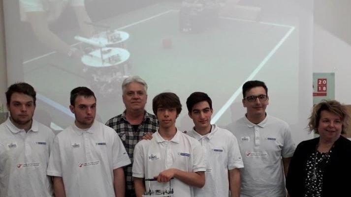 Robot calciatori Grossetani sul podio