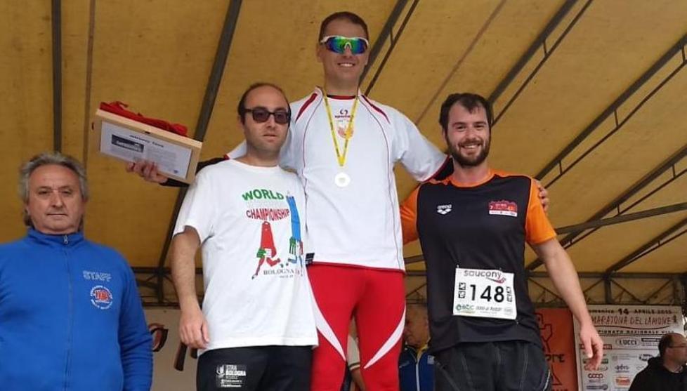 Il vignolese Venturelli detta la sua legge alla Maratona del Lamone 