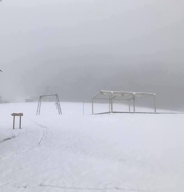 Grazie alle nevicate a Pasqua si scia sulle piste del Cerreto