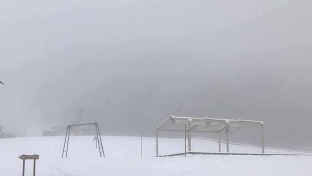 Grazie alle nevicate a Pasqua si scia sulle piste del Cerreto