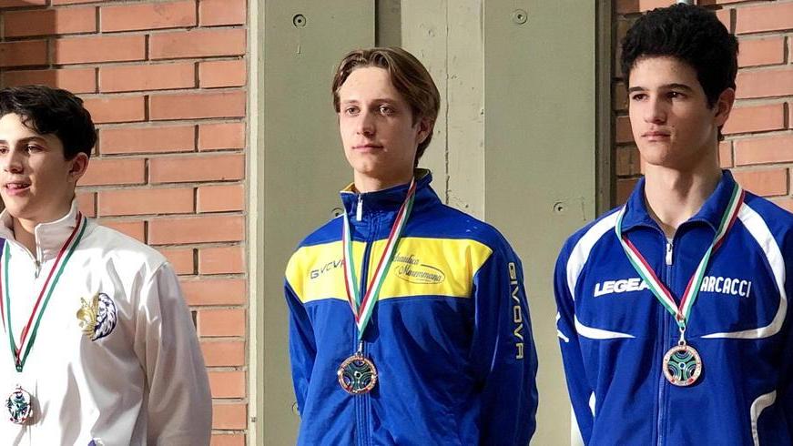 Tommaso Lenzini è campione toscano con quattro vittorie nei combattimenti