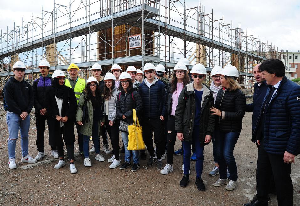 La Coop Muratori porta l’alternanza nei cantieri