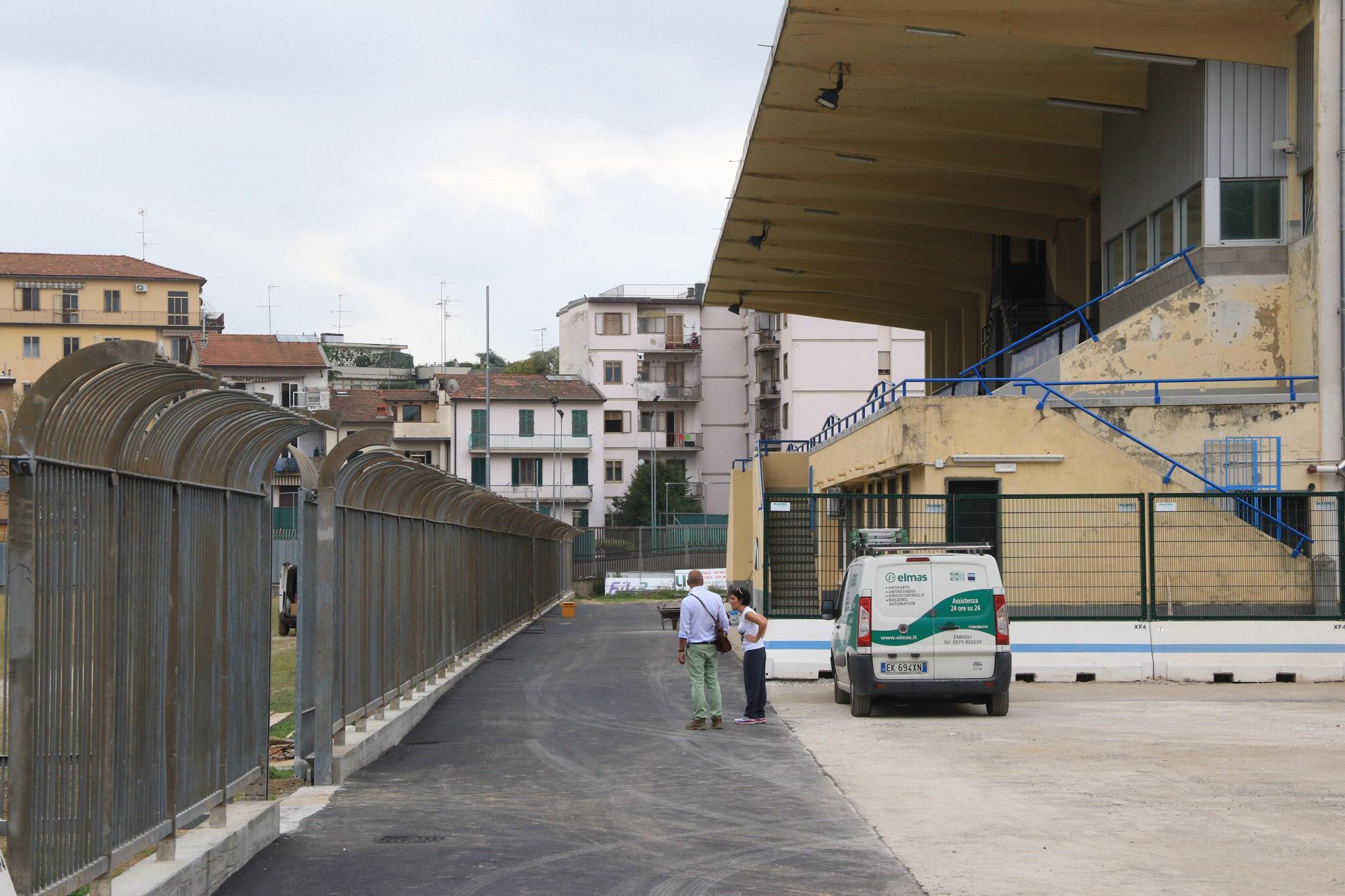 Lo stadio Lungobisenzio
