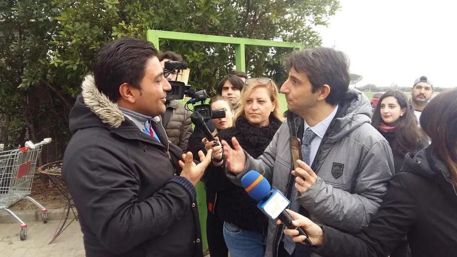 Il confronto tra Donzelli ed Emanuele Piave al campo di San Giorgio a Colonica