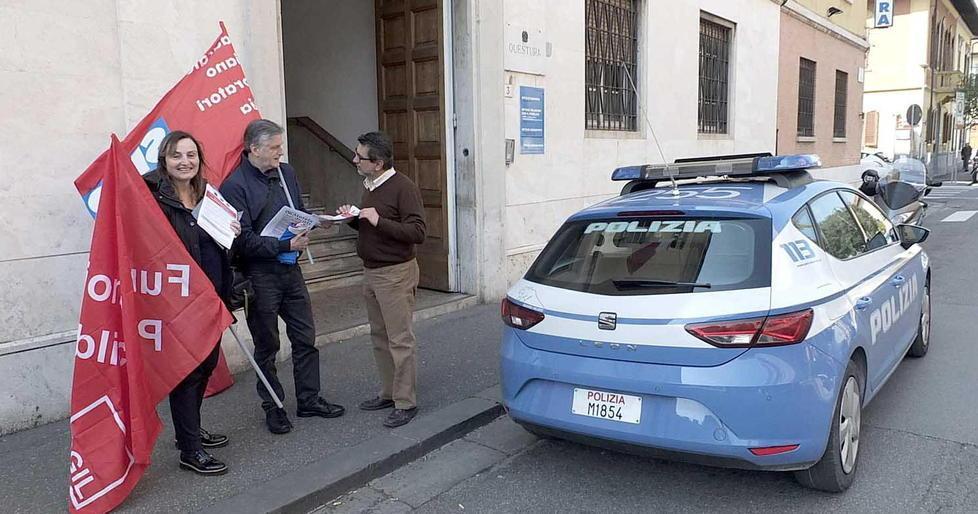 La protesta del Silp Cigl
