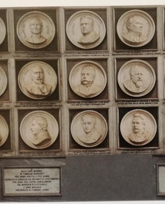 Il Famedio del cimitero urbano nel sito culturale del Comune 
