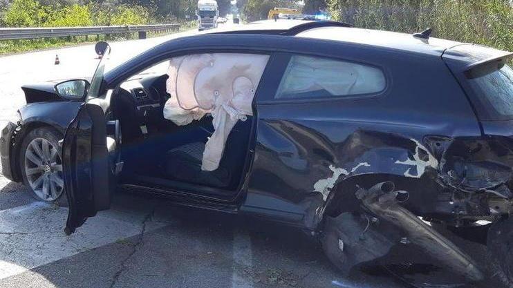 Schianto sull’Aurelia Interviene Pegaso, ventunenne in ospedale