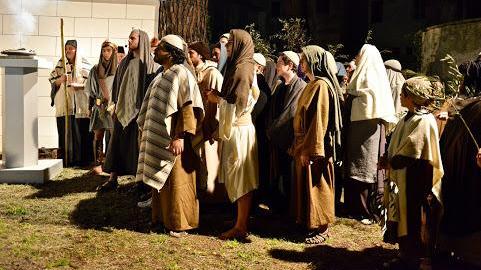 Tutto il paese mette in scena la Passione di Gesù Cristo
