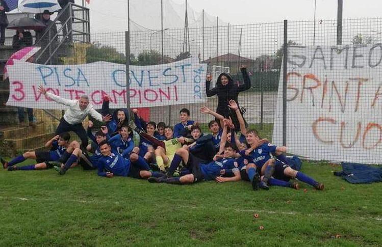 Il Pisa Ovest trionfa e conquista i Regionali