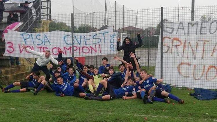 Il Pisa Ovest trionfa e conquista i Regionali