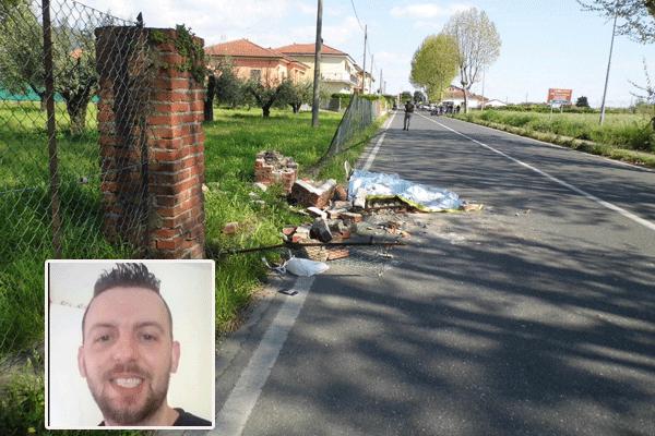 Schiacciato contro il muro da un’auto, muore a 37 anni 
