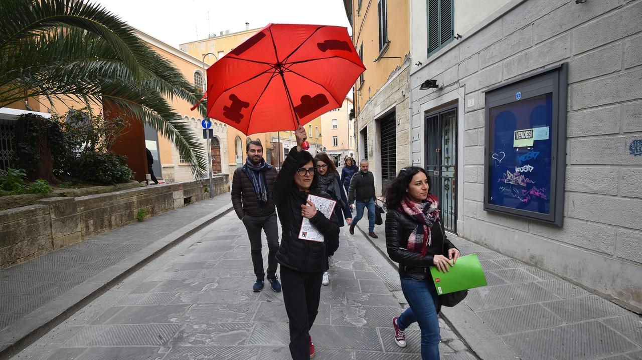 La giornata di inaugurazione del pop up Lab a novembre con le visite del centro