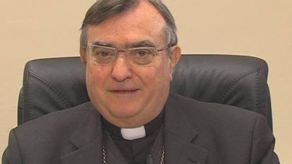 Il vescovo di Prato Franco Agostinelli